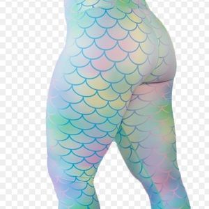 Feed Me Fight Me both capris Donut and mermaid